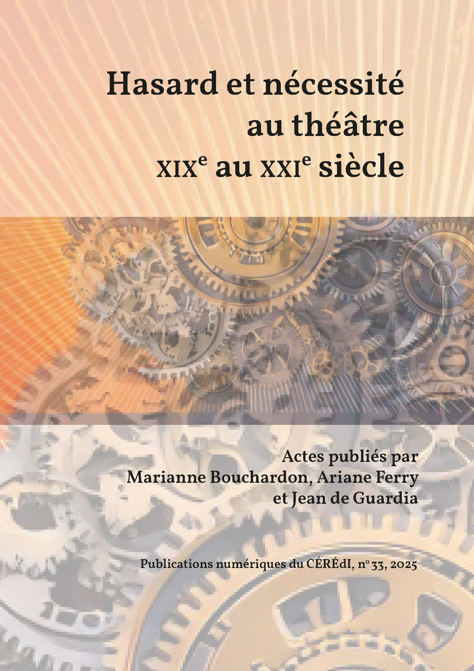 Hasard et nécessité au théâtre
