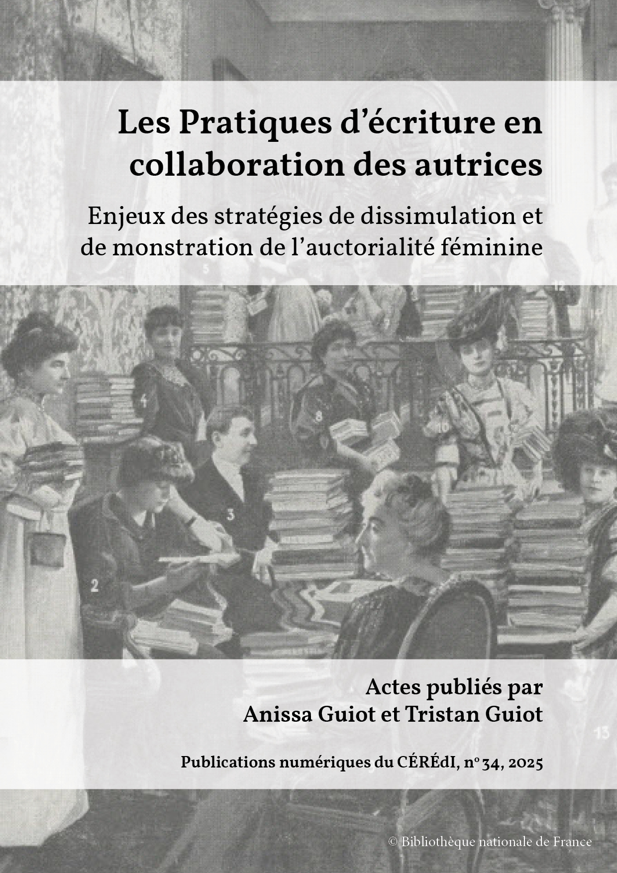 Les Pratiques d’écriture en collaboration des autrices